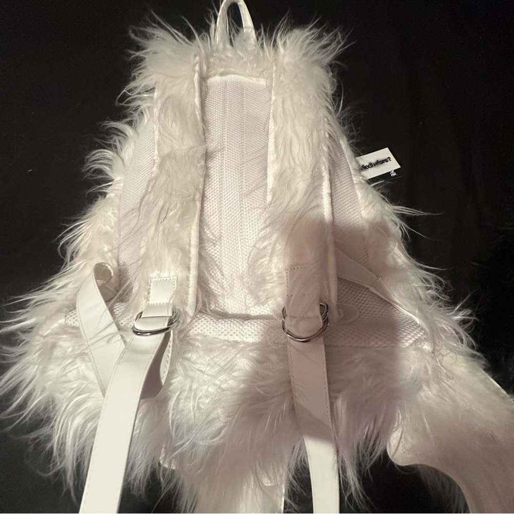 haveyoudiedbefore white nightcrawler “bat” backpack - Picture 6 of 6